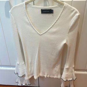Minkpink small white blouse, excellent condition